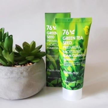 FARM STAY 76 Green Tea Seed Moisture Cleansing