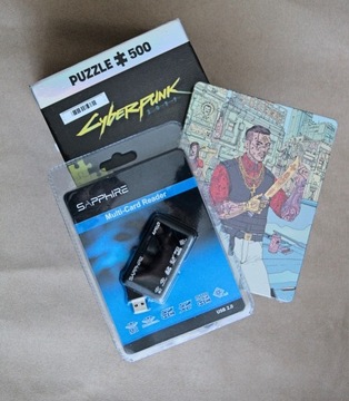 Puzzle + steelbook Cyberpunk 2077 Female Valentino