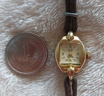 Zabytkowy damski zegarek na rękę Plaque