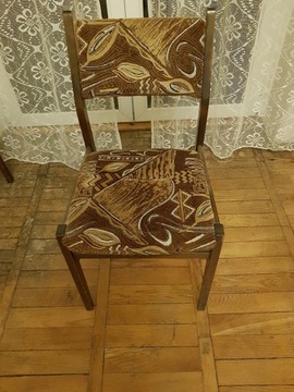Krzesło drewniane zakład Bydgoszcz prl