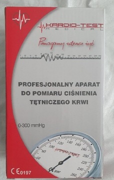 Ciśnieniomierz zegarowy profesjonalny KT-Z