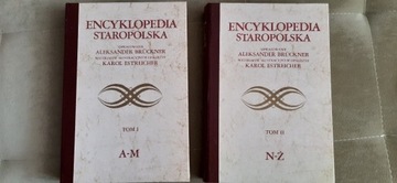 A. Bruckner - Encyklopedia Staropolska 2 tomy NOWY