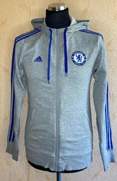 Bluza z kapturem Chelsea Londyn Adidas roz. XS