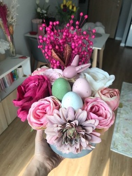 Wielkanocny flower box