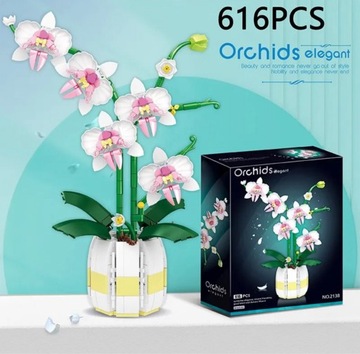 Klocki konstrukcyjne Orchidea 616 el.