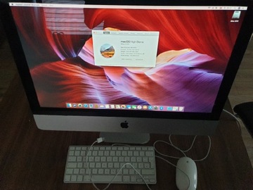 iMac Apple 21.5 cali,Mid 2011 A1311 i5 2.5 Ghz,8GB