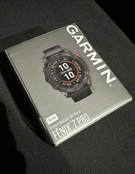 Garmin fenix 7 pro solar nowy, gwarancja 24msc