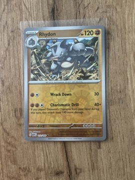 Pokémon tcg rhydon MEW112