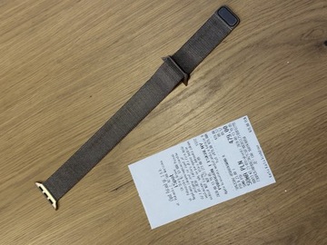 Apple Watch Bransoleta stalowa gold 40/41mm