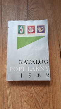 Katalog znaczków 1982 z rachunkiem