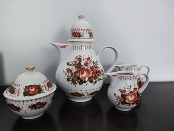 Komplet zestaw porcelanowy do herbaty Henneberg