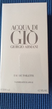 GIORGIO ARMANI ACQUA DI GIO   EDT 200 ml