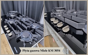 Płyta gazowa Miele KM 3054 palnik WOK, szer.94,2cm