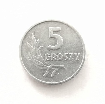 5 groszy 1958 aluminium