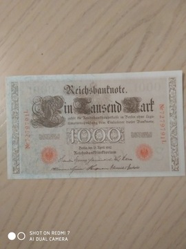 1000 marek. Berlin 1910