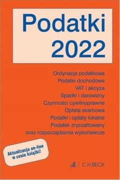 Podatki 2022 Praca zbiorowa C.H. BECK