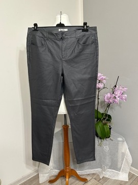 Miękkie, wygodne woskowane spodnie roz44 Miss Etam