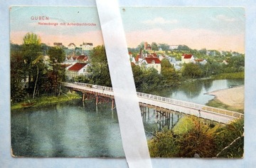 GUBIN MOST NYSA ACHENBACHBRÜCKE OK.1910 - 6957