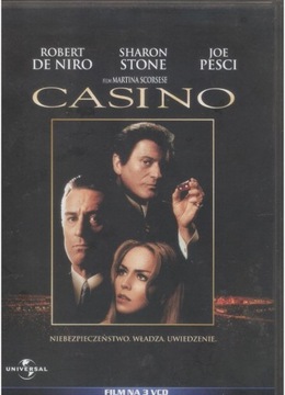 3 x VCD Casino – De Niro, Stone, Pesci