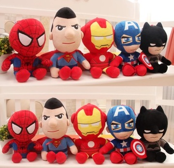 Pluszowe Maskotki Avengers Superbohaterzy DC