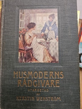 Szwedzka książka 1924 HUSMODERNS RADGIVARE