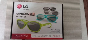 LG 3 D GLASSES AG-200 PARTY PACK-TANIO