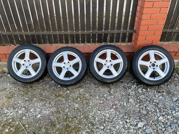 Alufelgi 5x112 Felgi z Oponą 225/50 R17 Super