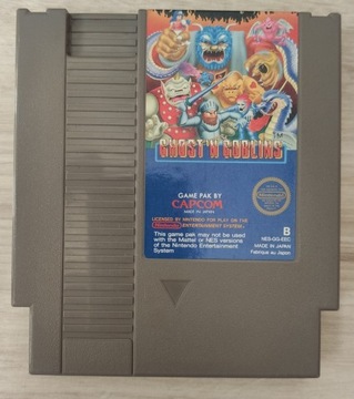 Ghost & Goblins Nintendo NES PAL Unikat