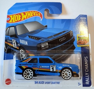 Hot Wheels 84 Audi Sport Quattro Rally Racers 1/5