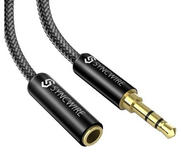 Syncwire 3,5 mm ,kabel męski na żeński (256&