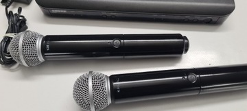 Shure BLX288/SM58 podwójny zestaw bezprzewodowy 