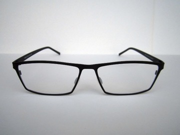 Tytanowe oprawki do okularów, nowe, szare tytan 