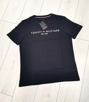 Nowy oryginalny T-shirt Tommy Hilfiger L