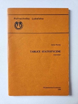 Tablice Statystyczne Janina Burdzy