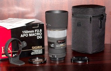  SIGMA 150 mm f/2,8 APO MACRO DG HSM - Canon