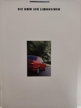 Prospekt BMW E36 Limousien stan bdb