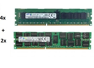 Ram 64gb Server,HP 2X16+4X8