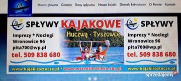 Sprzedam stronę internetową www.kajakiroztocze.pl