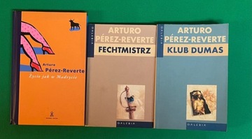 Arturo Perez-Reverte - 3 ksiązki