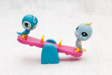 LPS Littlest Pet Shop huśtawka ptaszki zabawka