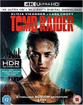 TOMB RAIDER 4K + Blu-Ray wer.POLSKA wyd.UK