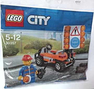 LEGO 30357 ROBOTY DROGOWE figurka auto nowy zestaw