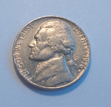 Five cents 1976r. USA