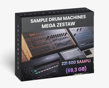 Mega zestaw sampli z drum machines | 69,3 GB