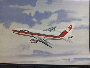 Pocztówka TAP Air Portugal Lockheed L-1011 Tristar