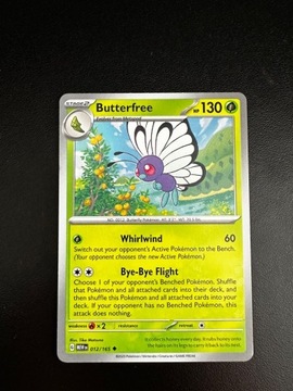 Karta Pokemon Butterfree 012/151 MEW 151