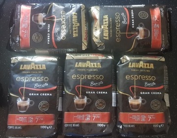 5,5kg lavazza espresso barista gran crema ziarnist