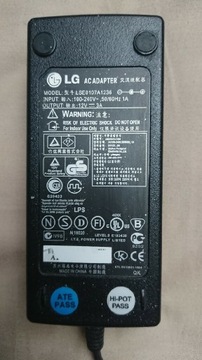 LG zasilacz monitora oryginalny LSE0107A1236