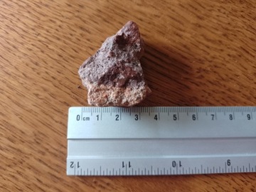 Mineral górski Piaskowiec czerwony 4 cm Kamień 