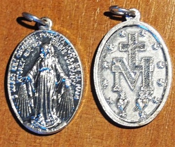 Medalik Maryjny z modlitwa